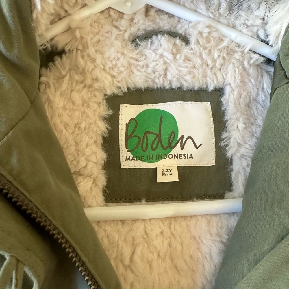 Mini Boden girls 2-3Y jacket